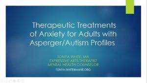 therapeutic treatments of anxiety for adults with asperger autism profiles Lgtq78xoXiQ